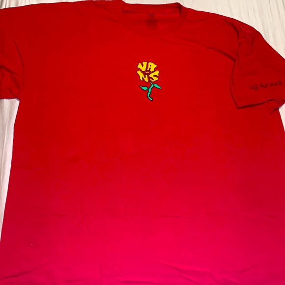 Vans flower 🌹 T-shirt - Picture 1 of 4